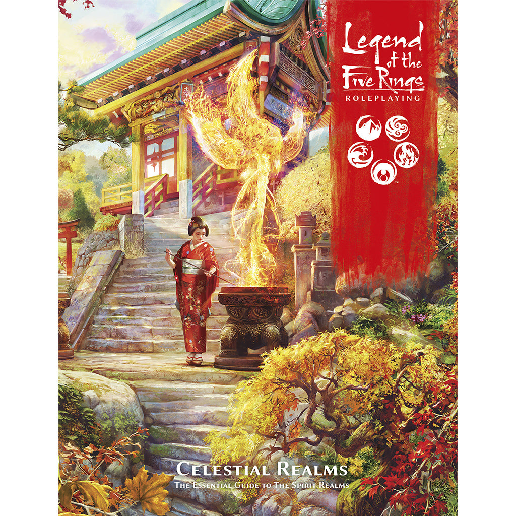 Legend of the Five Rings RPG: Celestial Realms - Fantasy Tabletop Roleplaying Game for Epic Adventures with Friends