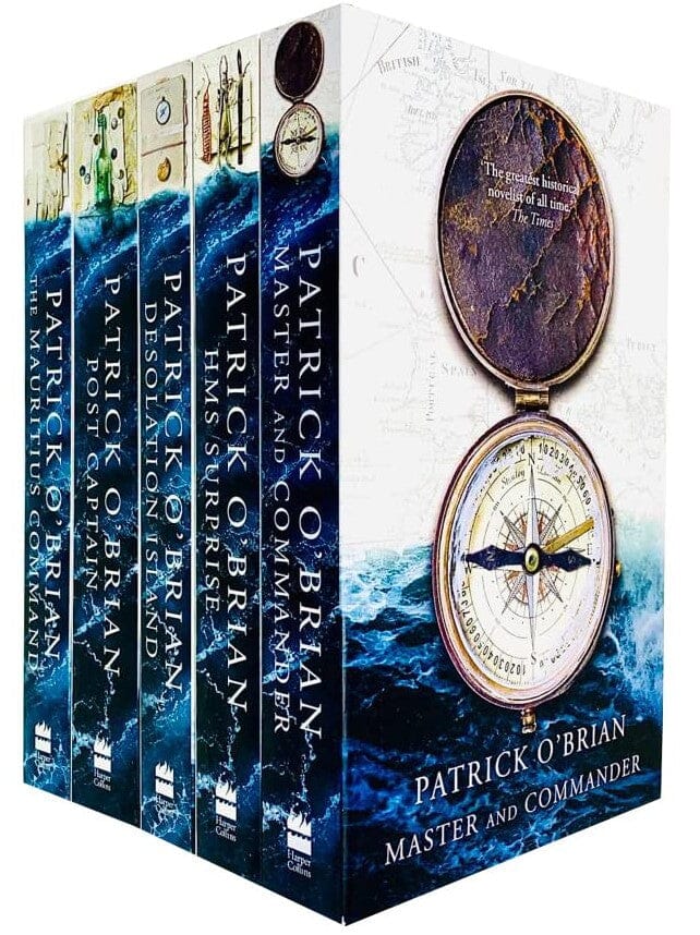 Patrick O'Brian Aubrey-Maturin Series Vol. 1-5 - 5 Book Collection Set | Historical Naval Fiction Paperback | Perfect for Fans of Nautical Adventures & British Naval History