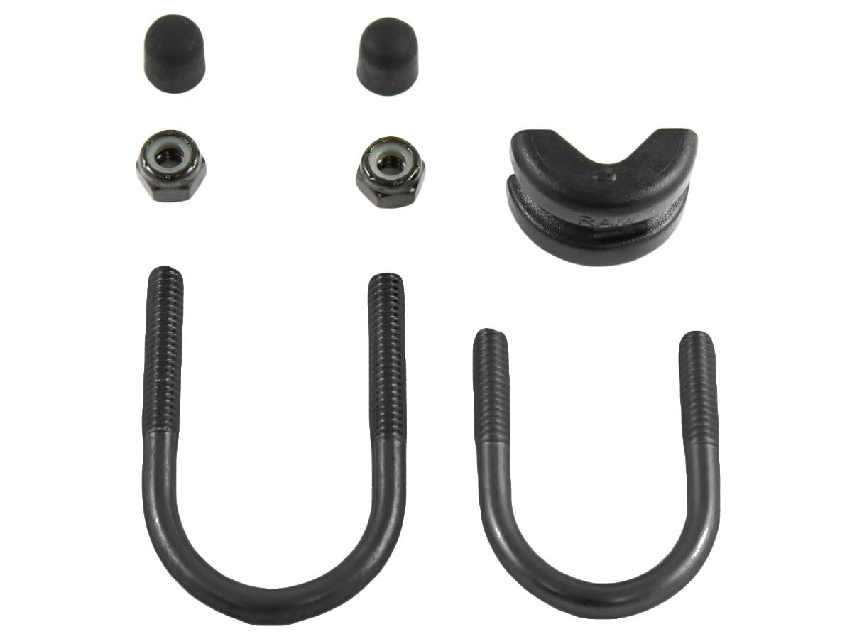 RAM Mounts RAM-HAR-SU251Z Zinc Coated U-Bolt Hardware Pack for 0.5