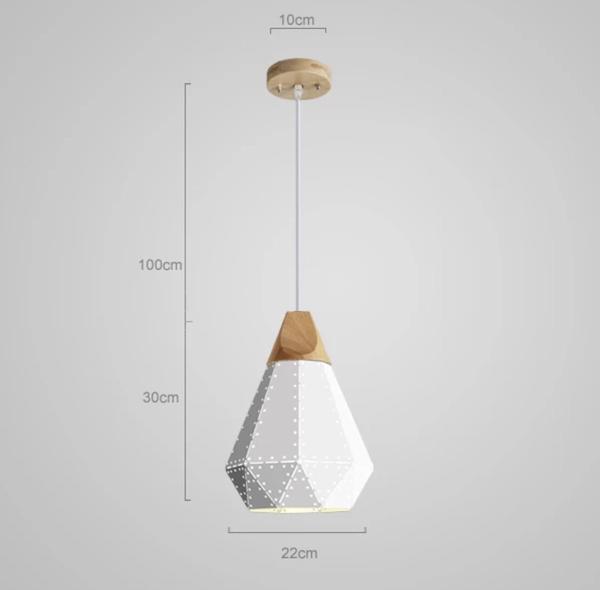 KLAVEN Jewel Pendant Light - Modern Crystal Chandelier for Dining Room & Living Room | Elegant Ceiling Lighting Fixture | Pre-Order Now