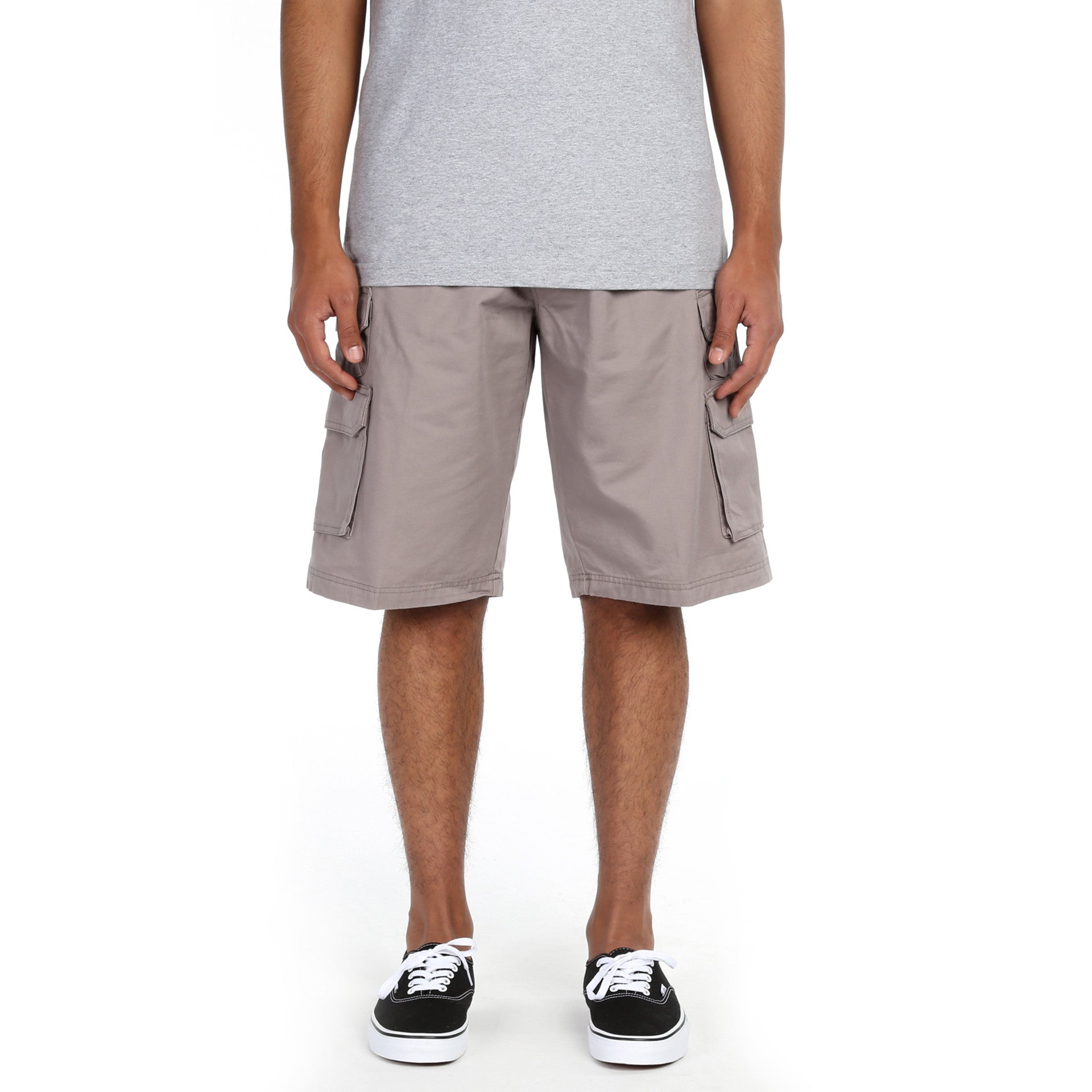 Triveni Cargo Shorts for Men - Light Grey | Durable & Comfortable Outdoor Work Shorts | Perfect for Hiking, Camping & Casual Wear