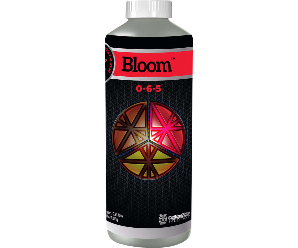 Cutting Edge Solutions Bloom - 1 Quart (32 oz) Premium Plant Nutrient for Hydroponics & Indoor Gardening - Ideal for Flowers, Vegetables, and Herbs