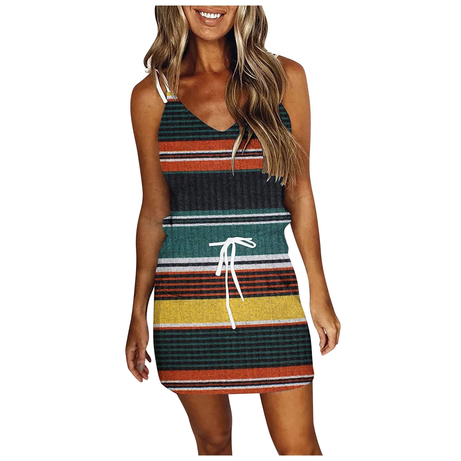 Women's Floral Print Chiffon Pleated Mini Dress - Knee-Length Loose Fit with Side Slit for Casual Wear, Date Night & Summer Outfits