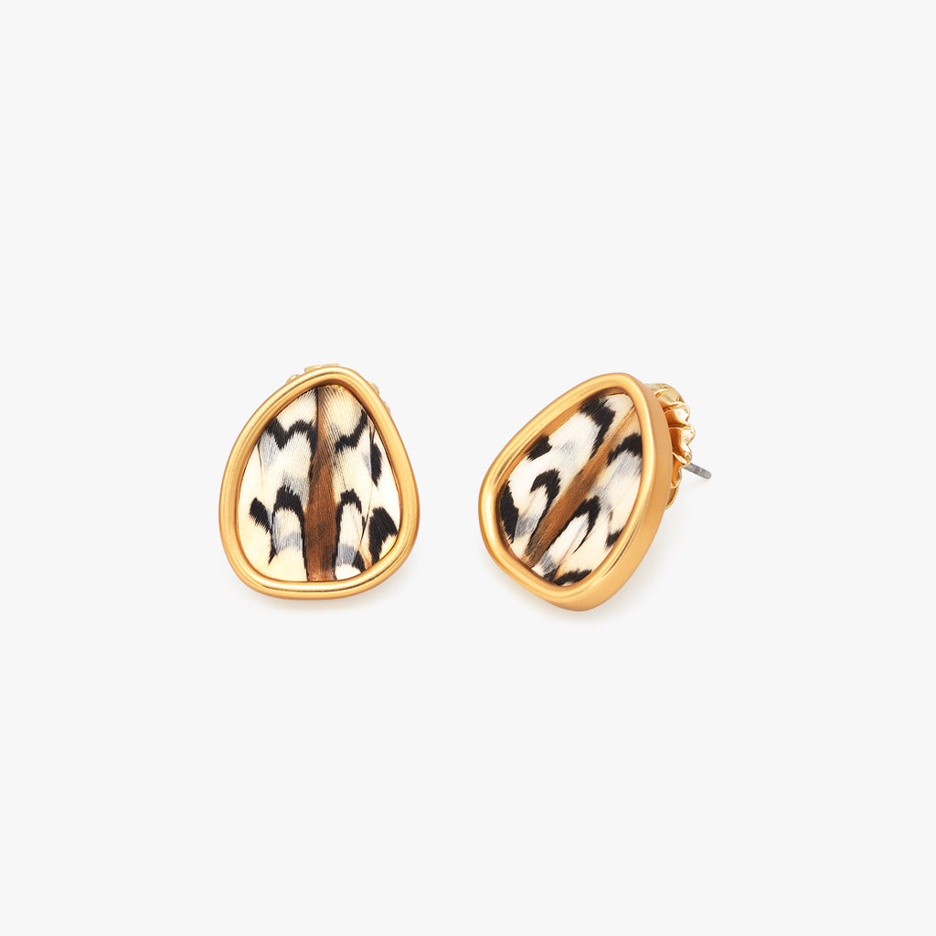 Thomasville 2.0 Stud Earrings for Women - 14K Gold Plated Cubic Zirconia Earrings - Minimalist Elegant Jewelry Gift for Her - Perfect for Daily Wear, Parties & Special Occasions
