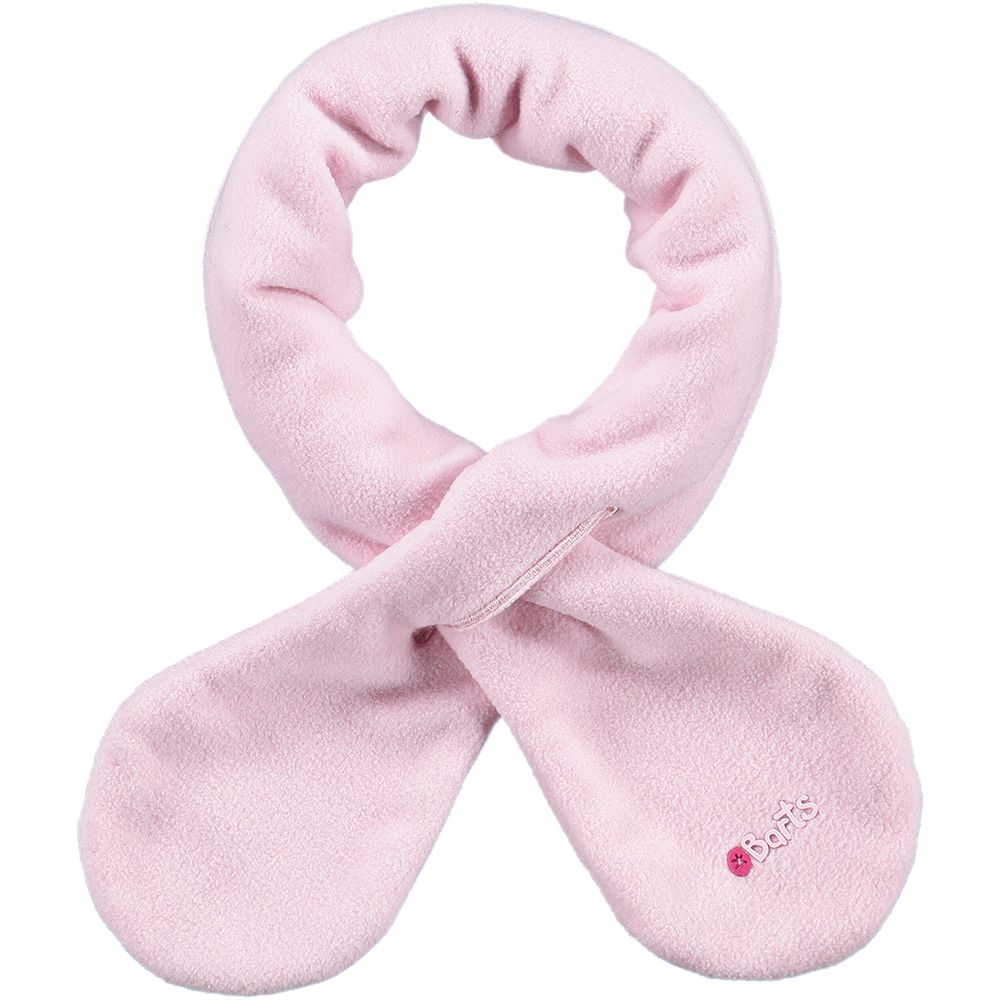 Barts Fleece Toddler Scarf for Boys & Girls - Soft & Warm Light Pink Winter Scarf - Perfect for Cold Weather, Outdoor Play & Preschool
