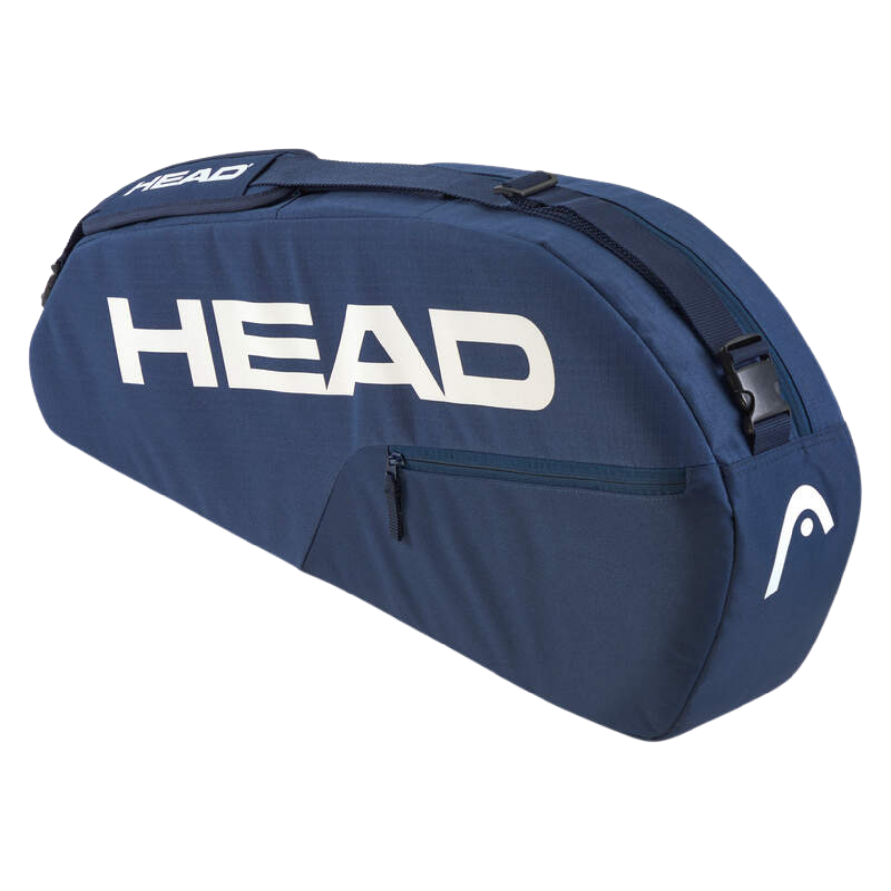 Wilson Head Base Racquet Bag - Premium Tennis Backpack for 2 Rackets & Gear - Navy Blue - Perfect for Tennis Players & Club Members