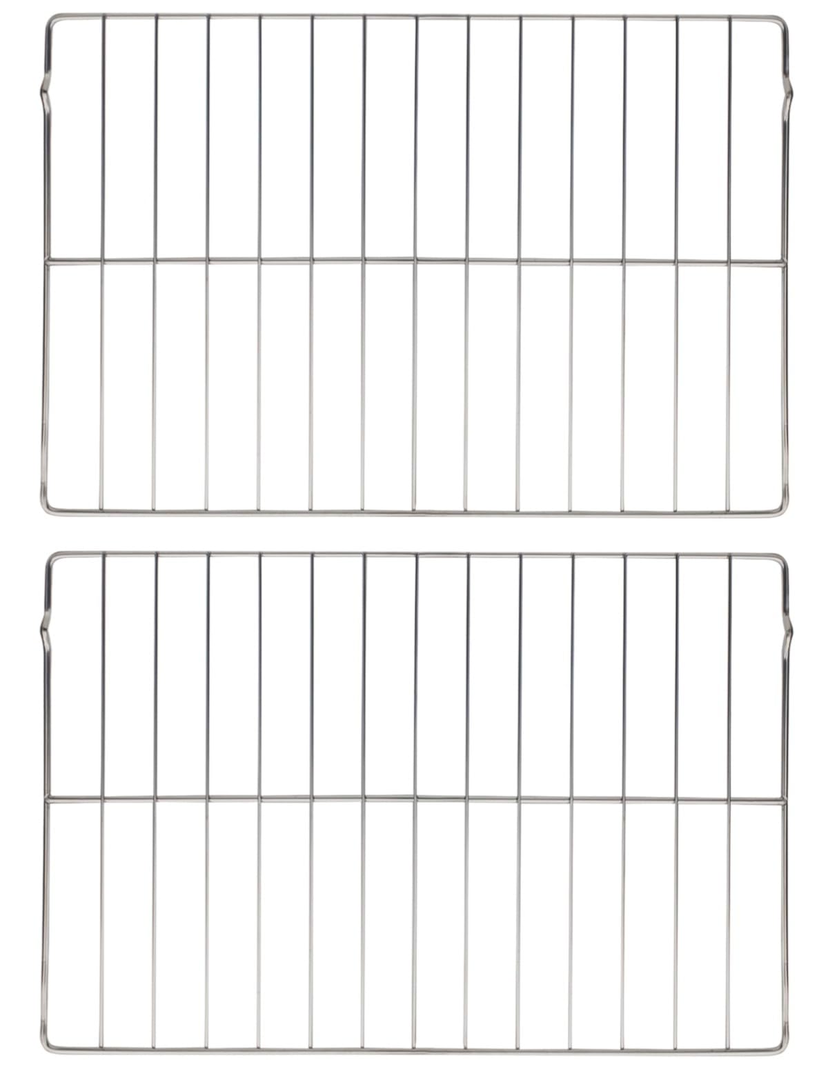 316067902 Oven Rack Replacement 22.6 x 16 Inches - Compatible with GE, Frigidaire, Kenmore Range Oven Stove (2 Pack) - Heavy Duty Baking Rack for Roasting, Broiling, and Cooking Large Meals