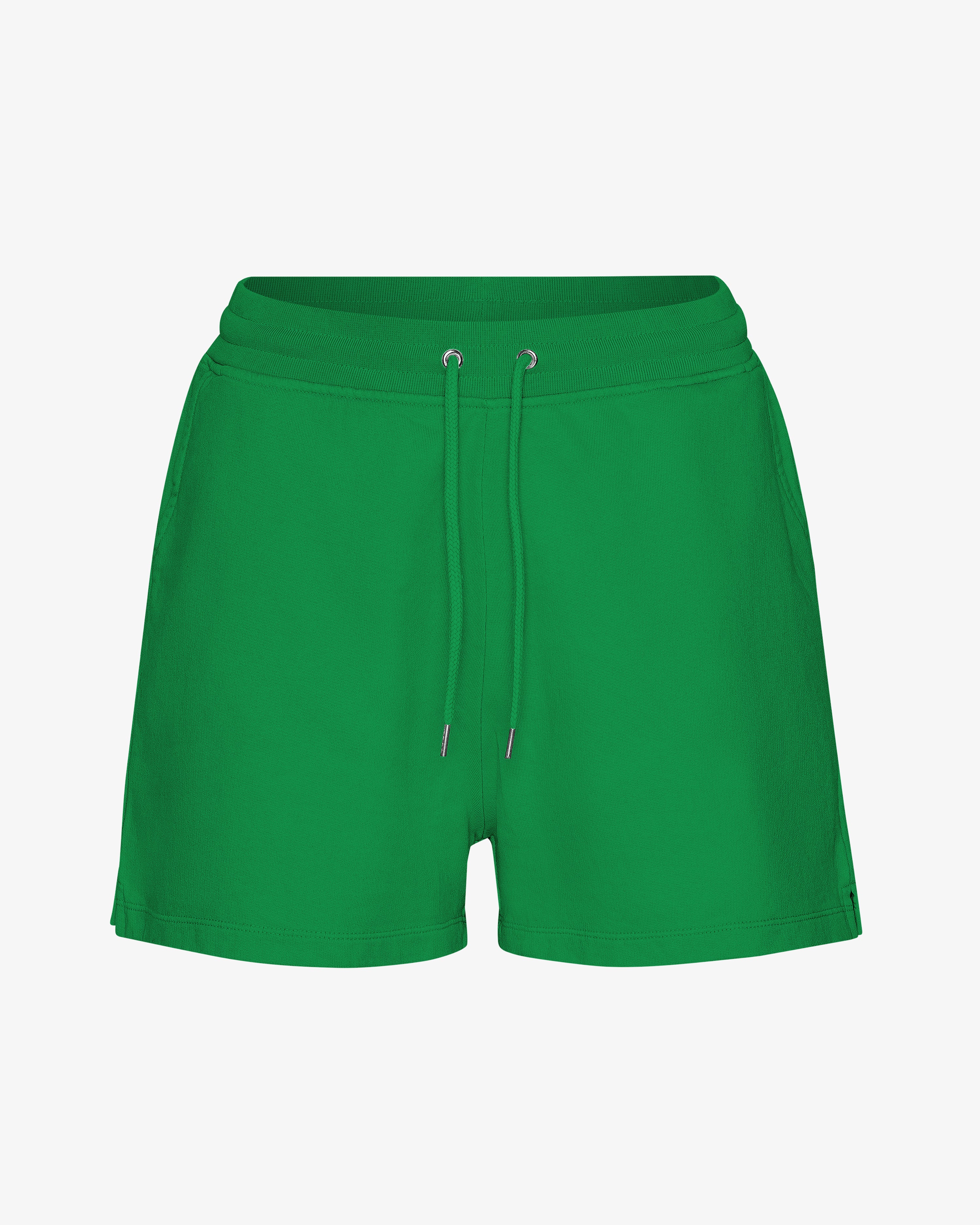 Organic Women's Sweatshorts - Kelly Green | Comfortable & Eco-Friendly Lounge Shorts for Yoga, Running & Casual Wear