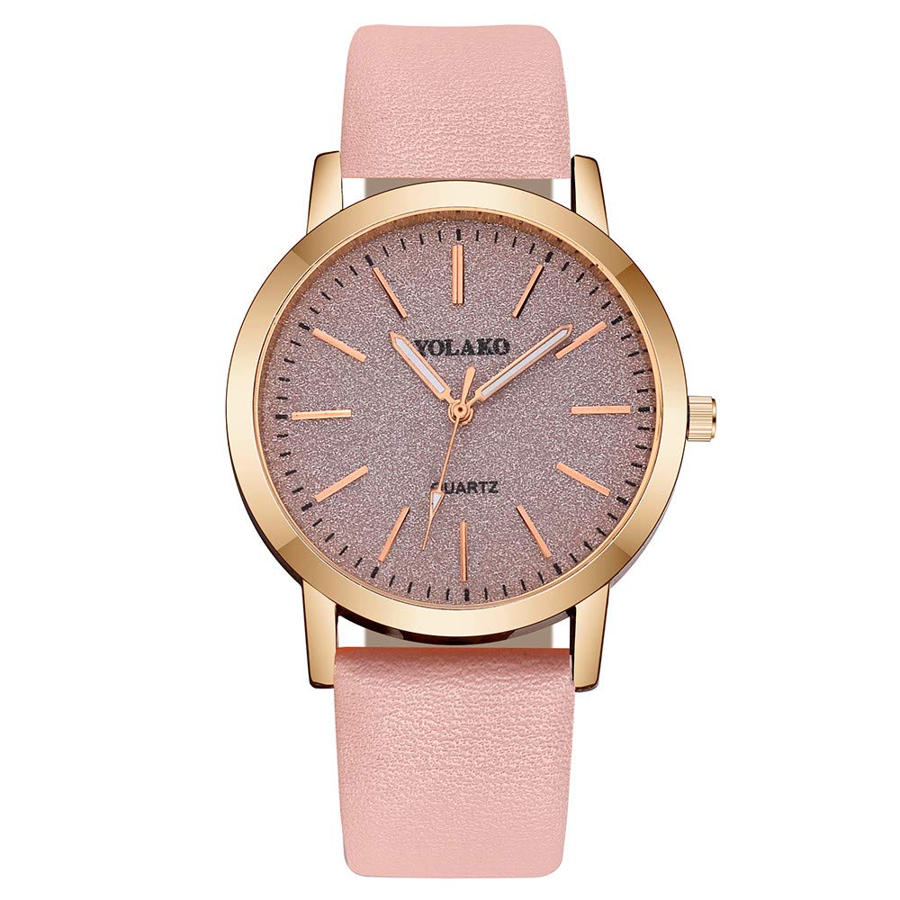 Stylish Women's Quartz Analog Leather Watch - Elegant Casual Wristwatch for Everyday Wear | Perfect for Office, Dating & Special Occasions
