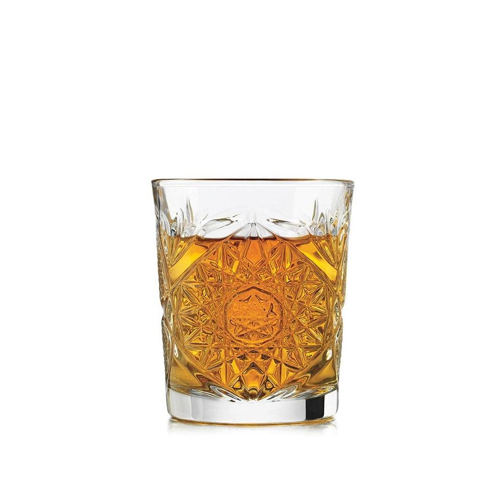 Libbey 12 Oz Hobstar Double Old Fashioned Whiskey Glasses - Set of 12 - Elegant Barware for Cocktails, Bourbon & Scotch - Perfect for Home Bars, Parties & Gifts