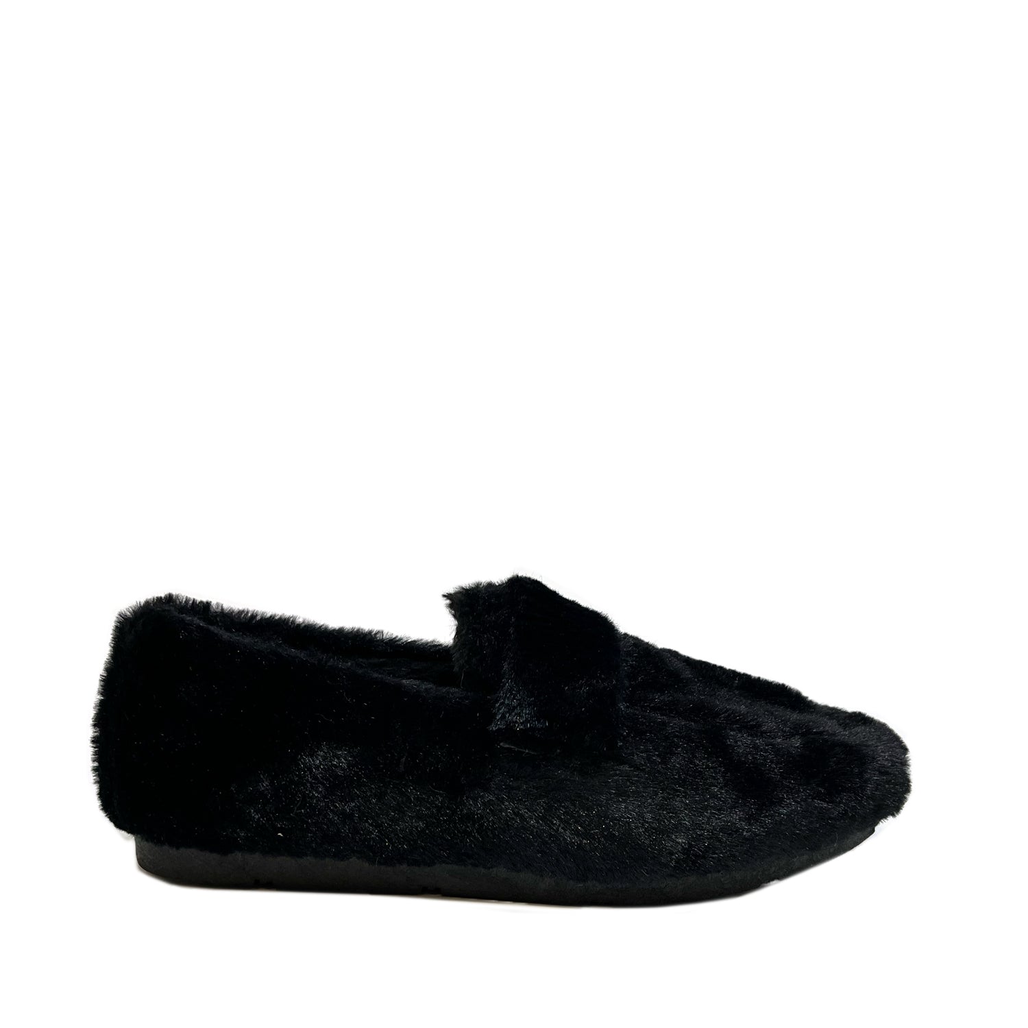 FLOOF Black Lazy Loafer Slip-On Shoes - Comfortable & Stylish House Slippers for Men & Women - Perfect for Home, Office, and Casual Wear
