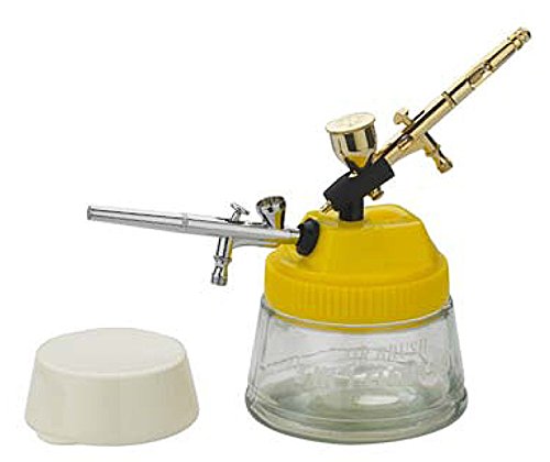 Universal Airbrush Spray Pot - Yellow Paint Cup for Airbrushing & Model Painting - Perfect for Artists, Hobbyists & DIY Projects