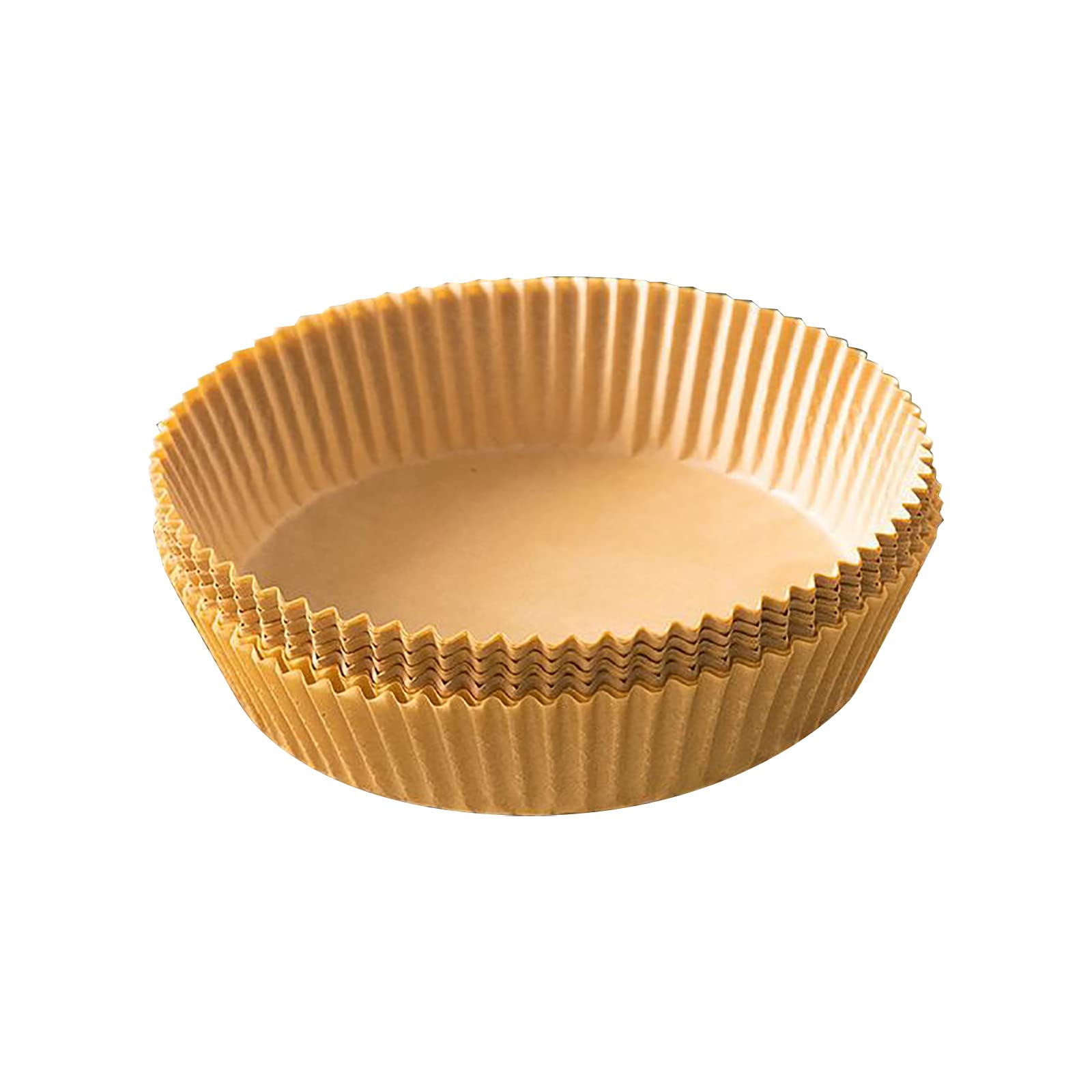 Air Fryer Parchment Paper Liners - 6.3 Inch Bowl Shape Non-Stick Baking Sheets for Microwave & Frying Pans | Perfect for Healthy Cooking, Meal Prep & Quick Cleanup