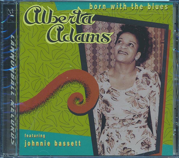Alberta Adams Born With The Blues CD | Authentic Blues Music Album | Perfect for Blues Lovers, Music Collectors & Relaxing Evenings