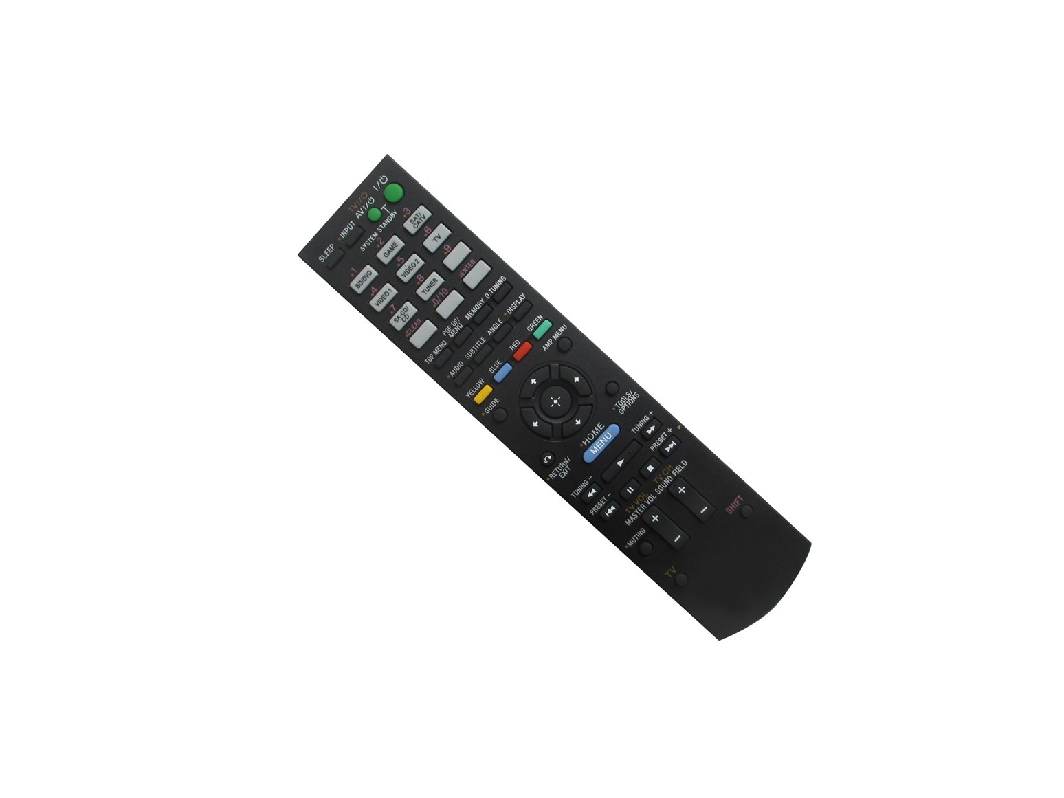 Original HCDZ Replacement Remote Control for Sony RM-AAU190, RM-AAU136 - Compatible with STR-DH550, STR-KM7, STR-KM5, STR-K7SW, STR-K5SW, STR-M2, STR-M3, STR-KM2, STR-KM3 DVD Home Theater & AV Receivers - Perfect for Home Entertainment Systems
