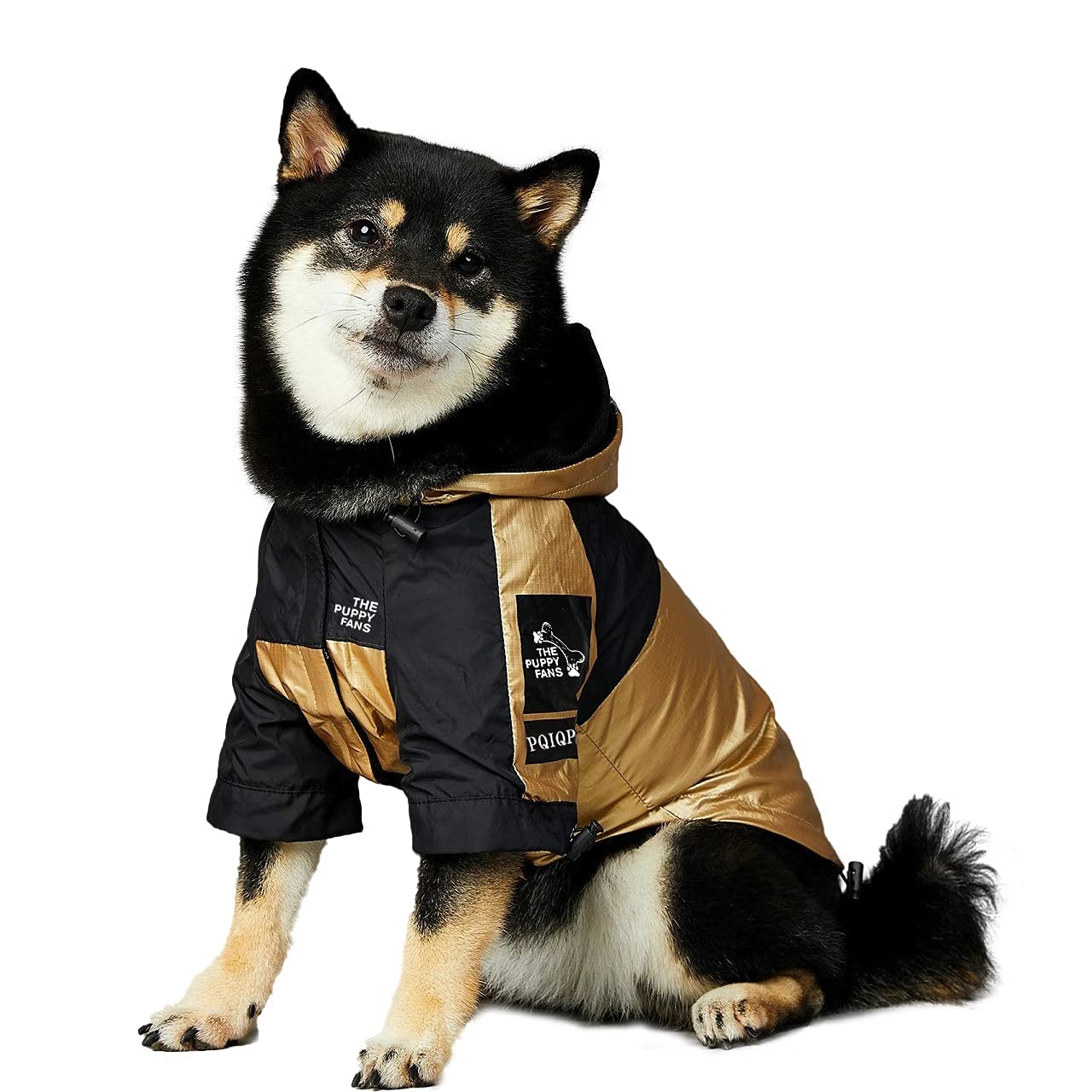 Waterproof & Reflective Winter Dog Coat - Lightweight Raincoat for Small, Medium & Large Dogs | Warm Puppy Apparel for Cold Weather & Outdoor Adventures