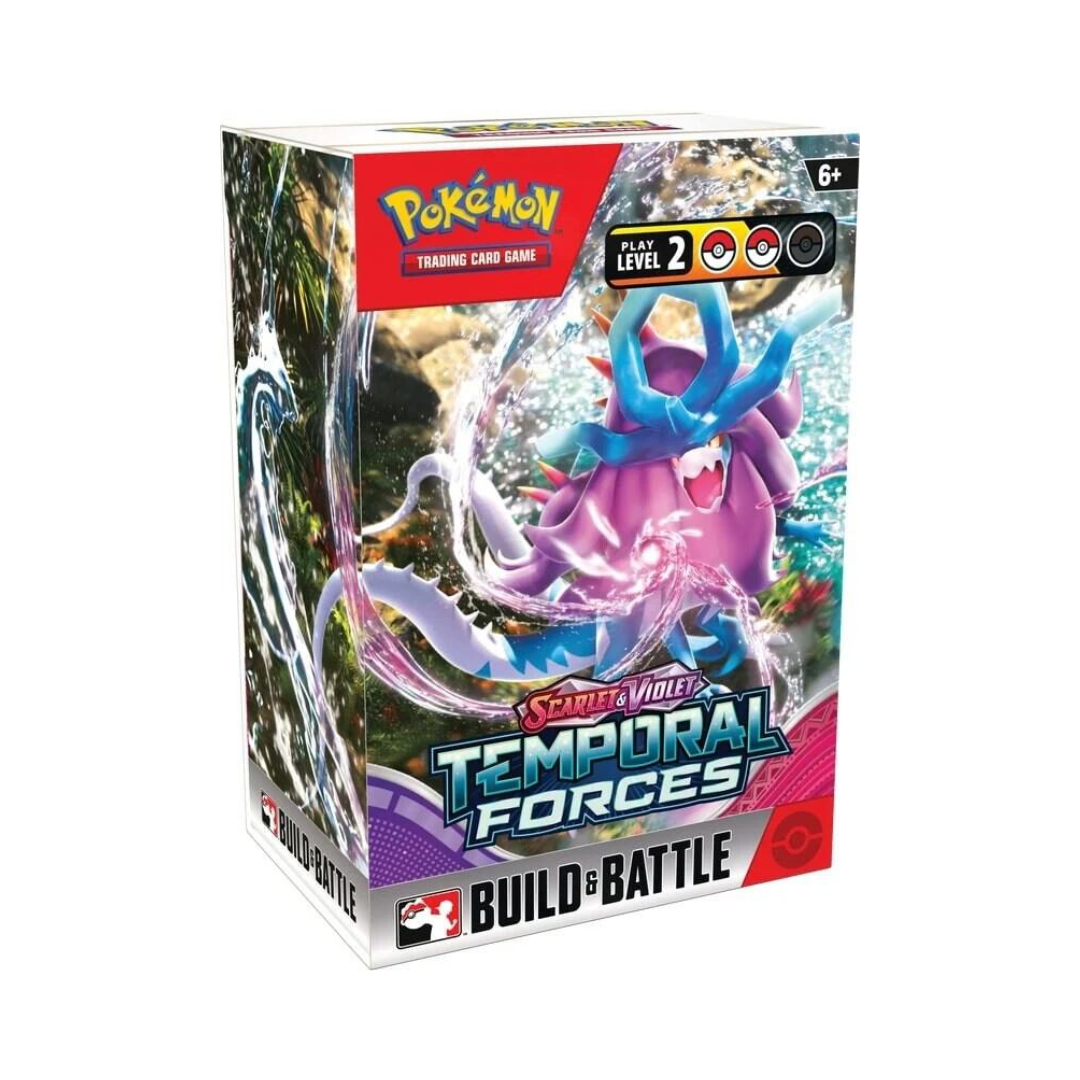 Pokemon Temporal Forces Build & Battle Kit - Premium Trading Card Game Deck for Collectors & Players | Perfect for Tournaments, Game Nights & Gifts