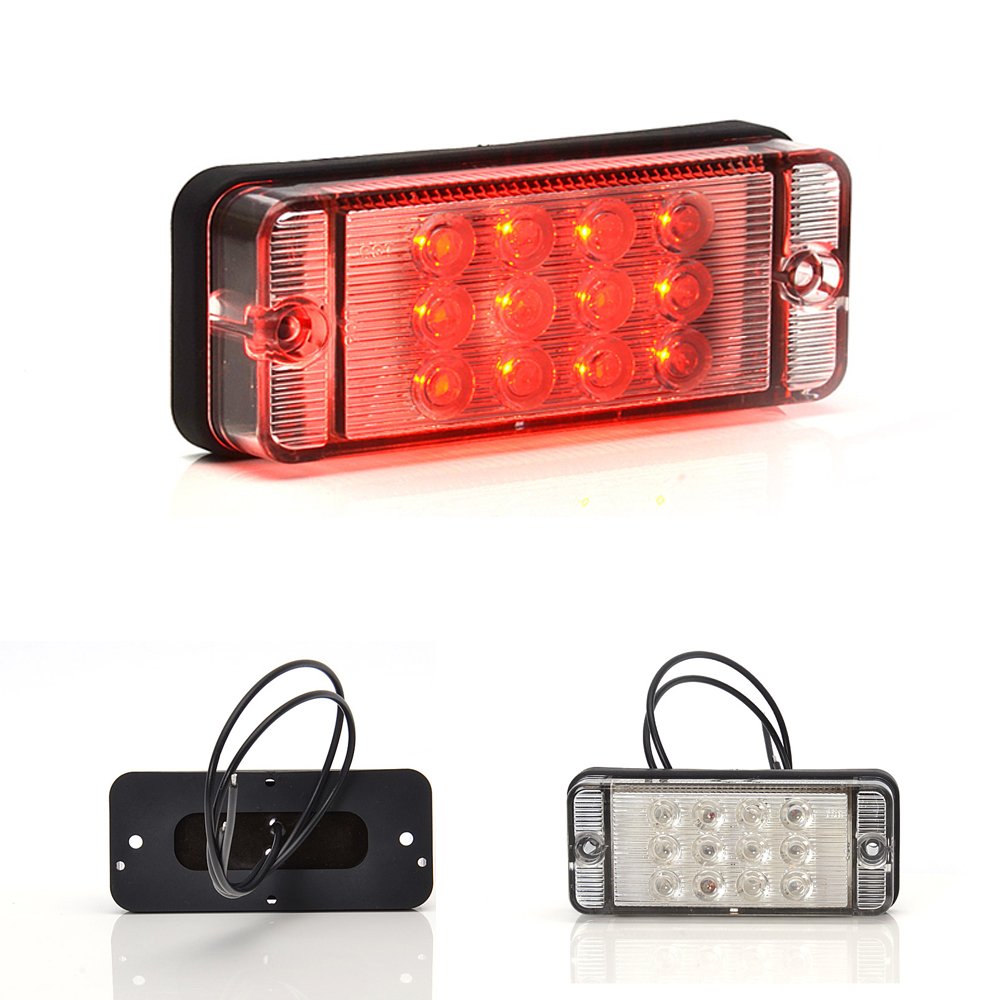 12V 24V LED Fog Lights - Waterproof Off-Road Driving Lights for Trucks, SUVs & ATVs - Durable Fog Lamp for Night Driving & Bad Weather Conditions