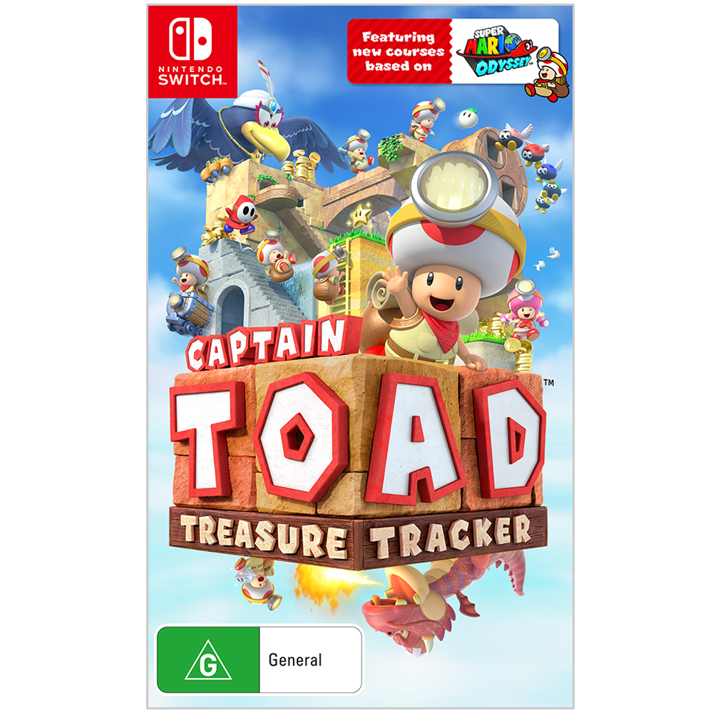Captain Toad: Treasure Tracker - Nintendo Switch Game | Fun Puzzle Adventure for Kids & Adults | Perfect for Family Game Nights & Travel Entertainment