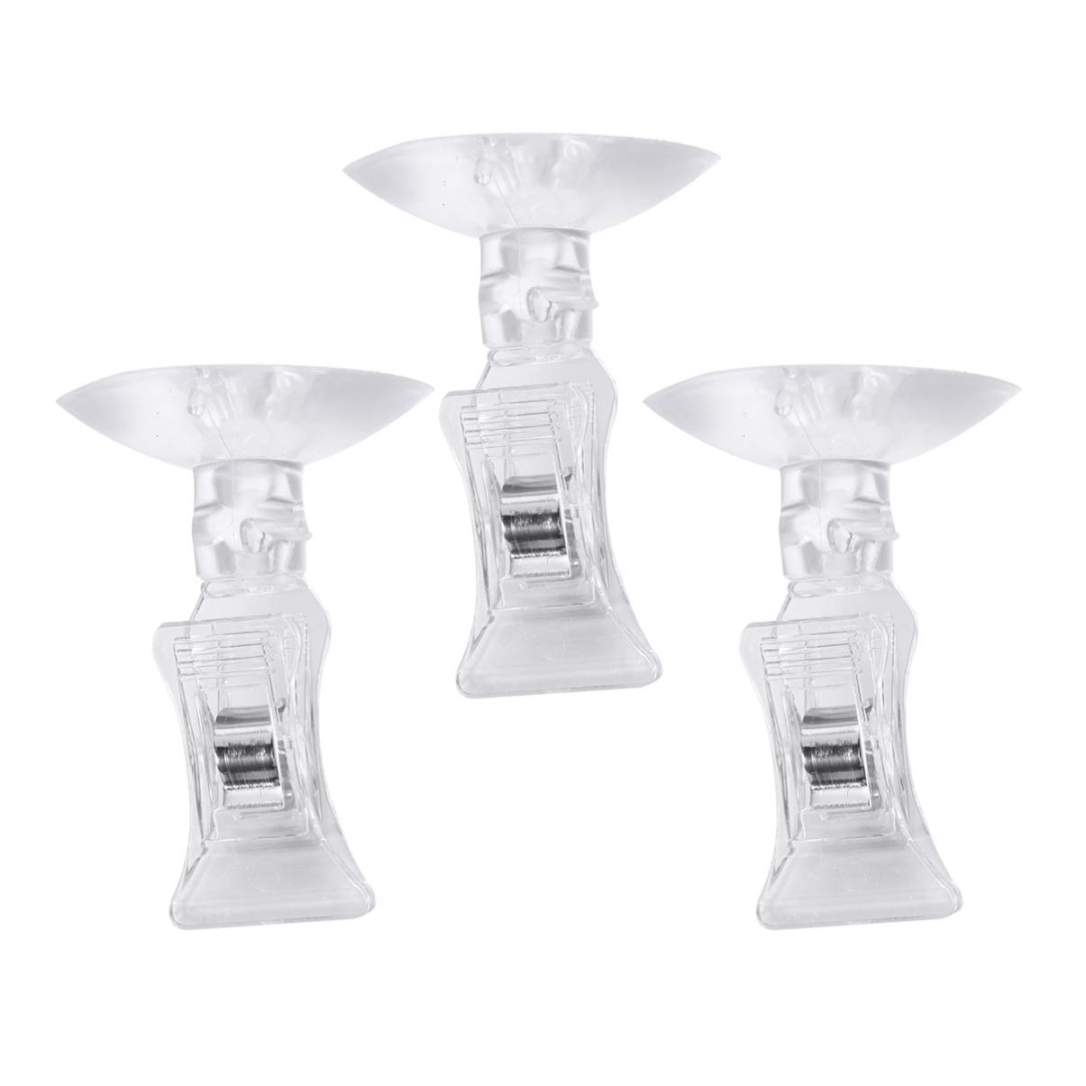 HemoBllo Aquarium Seaweed Clip - Fish Tank Suction Cup Feeder for Aquatic Plants