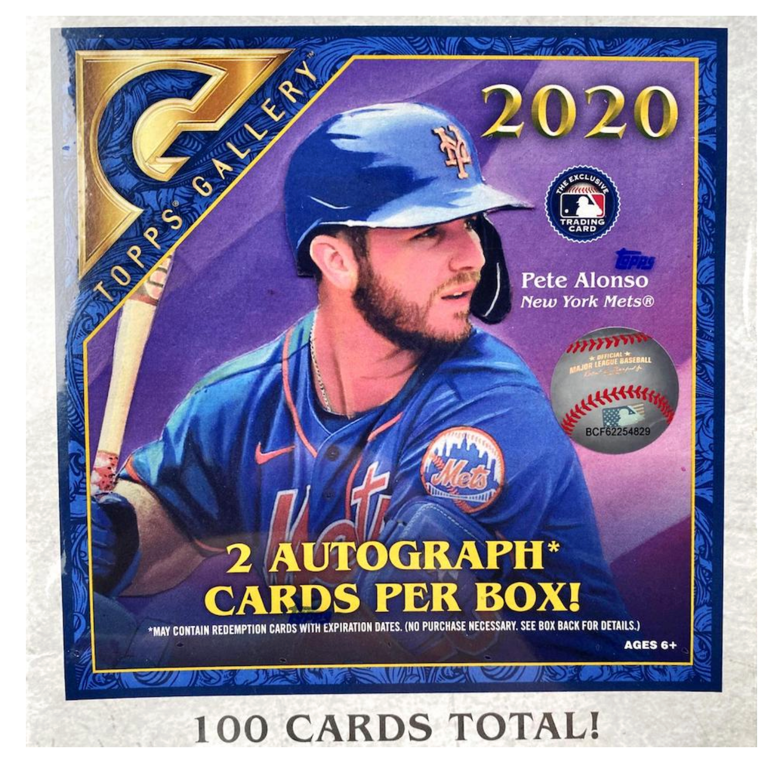 2020 Topps Gallery Baseball Monster Hobby Box - 24 Packs with Autograph & Relic Cards - Perfect for Collectors & Fantasy Baseball Fans - Great Gift for Sports Enthusiasts