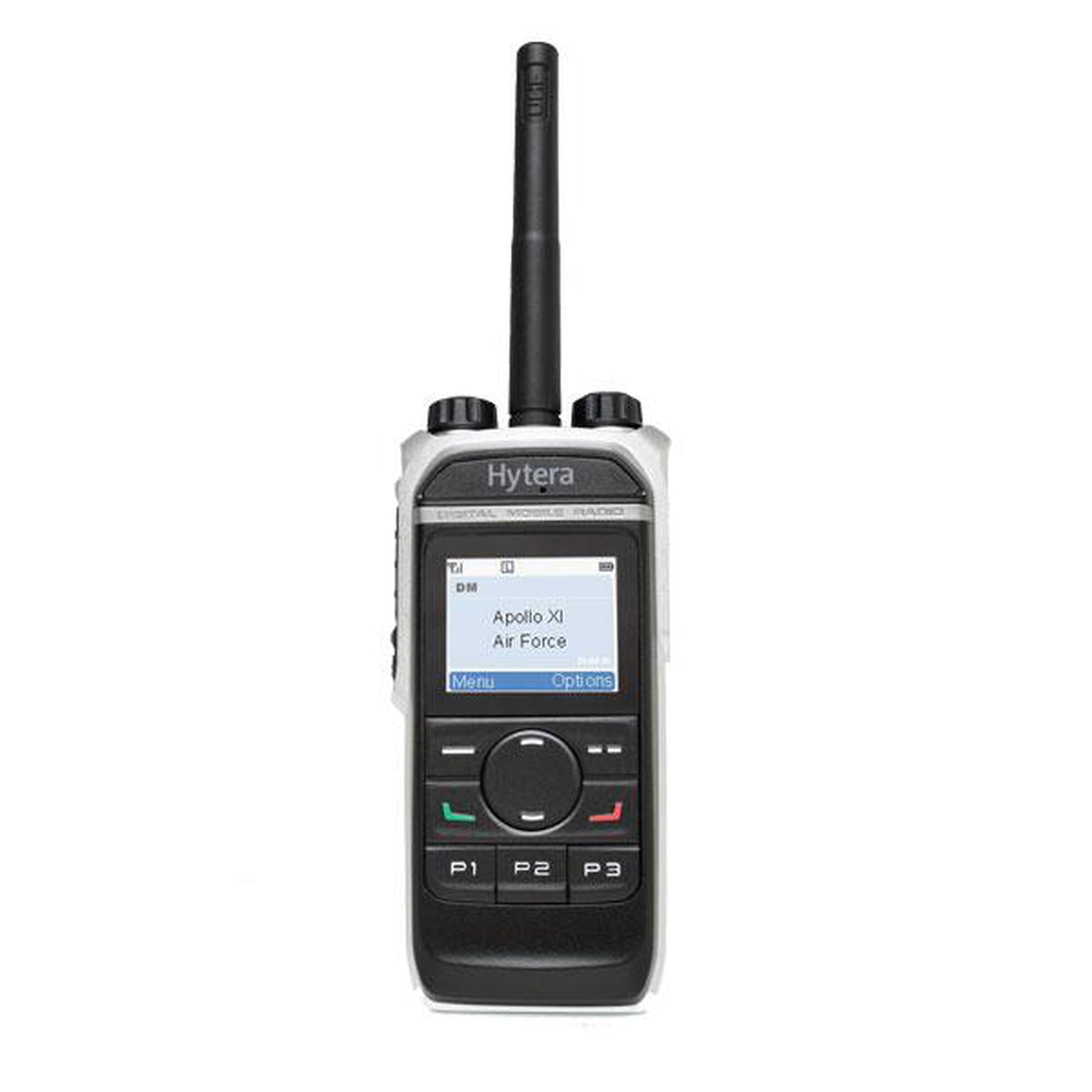 Hytera PD662i Portable Two Way Radio with LCD Display & Keypad | Used Business Walkie Talkie for Construction, Warehouse & Event Communication