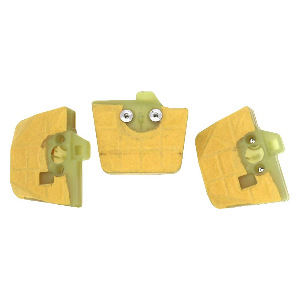 STIHL MS340 MS360 034 036 Chainsaw Air Filter Cleaner Kit - 3 Pack Replacement Filters for Outdoor Power Equipment Maintenance & Landscaping Use