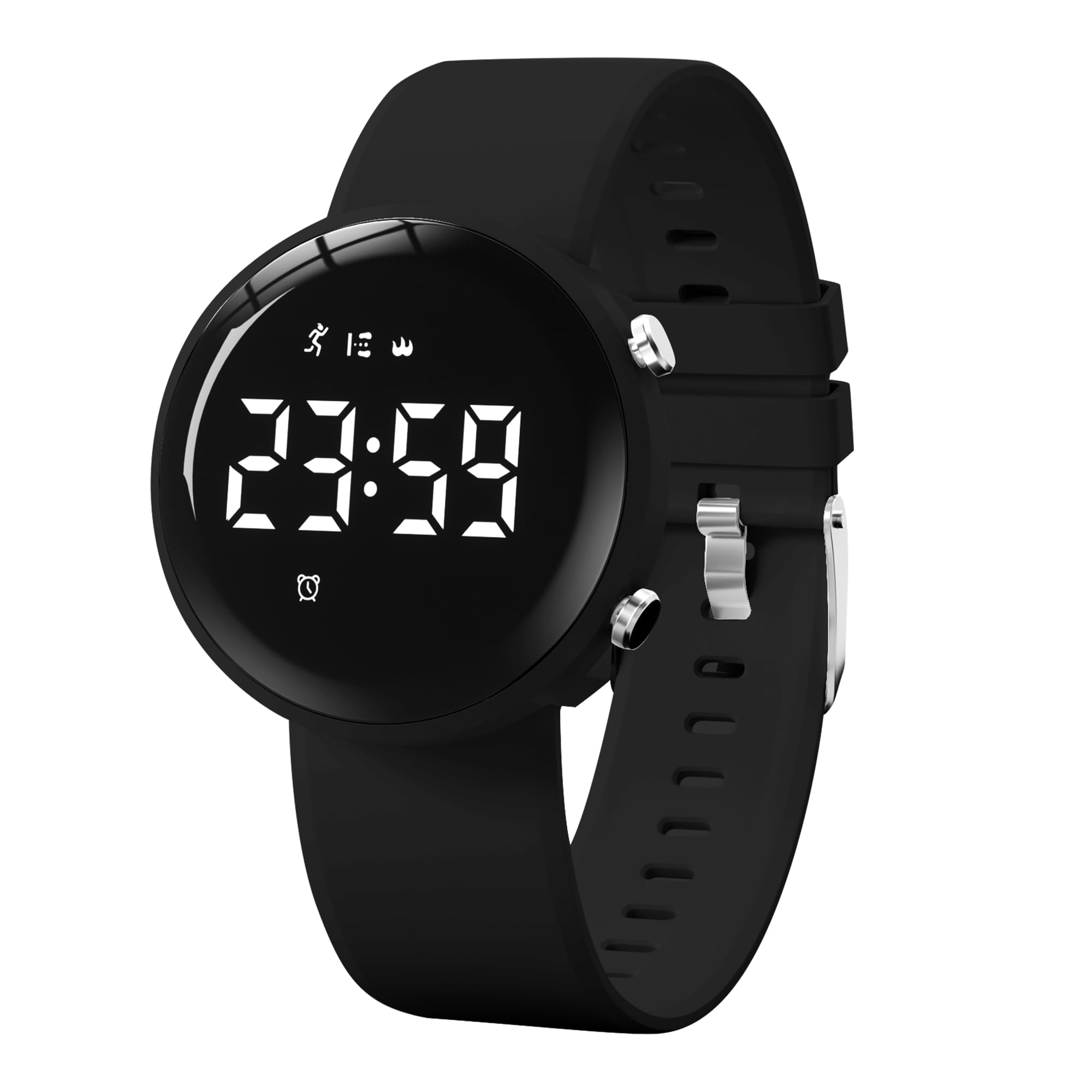 Kids Fitness Tracker Watch - Step Counter Pedometer with Calorie Monitor, Digital Chronograph, 2 Alarms, Waterproof Silicone Strap for Boys & Girls - Perfect for School, Sports & Outdoor Activities