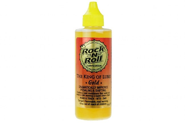 Premium Rock & Roll Chain Lube Bottle - 4oz Bicycle Lubricant for Smooth & Quiet Cycling - Ideal for Mountain Bikes, Road Bikes & Commuting