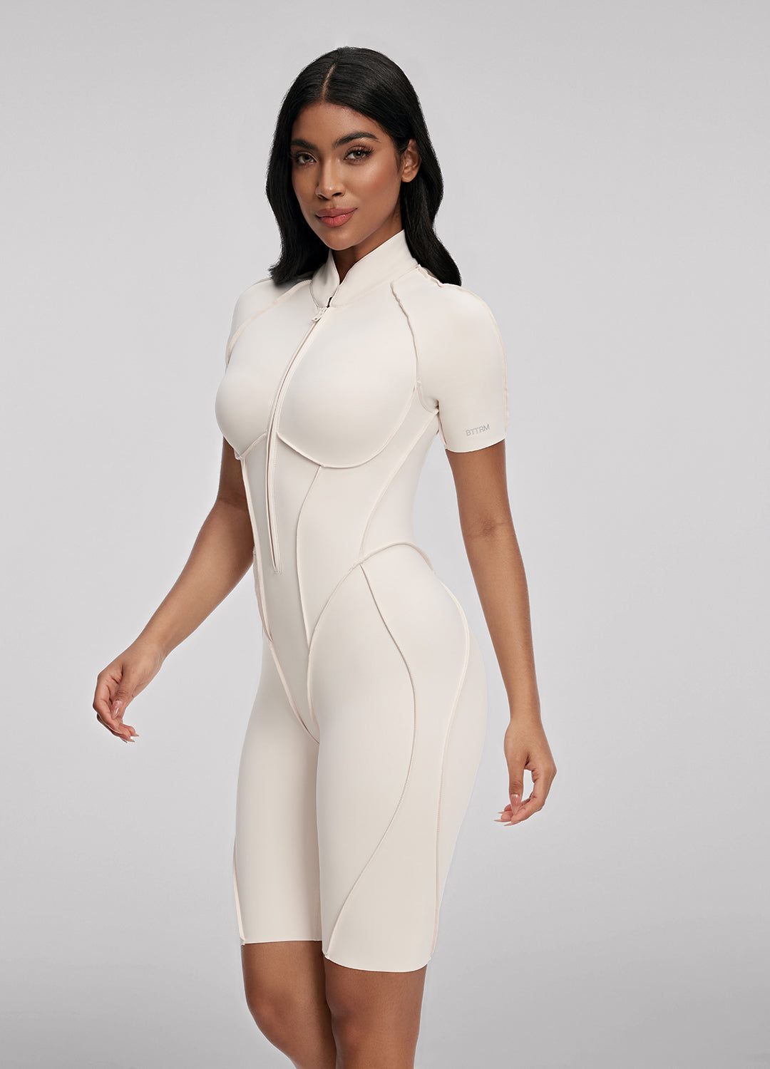 Closed Back Shorts Catsuit - Women's Sexy Bodysuit for Cosplay & Lingerie | Perfect for Halloween, Parties & Role Play