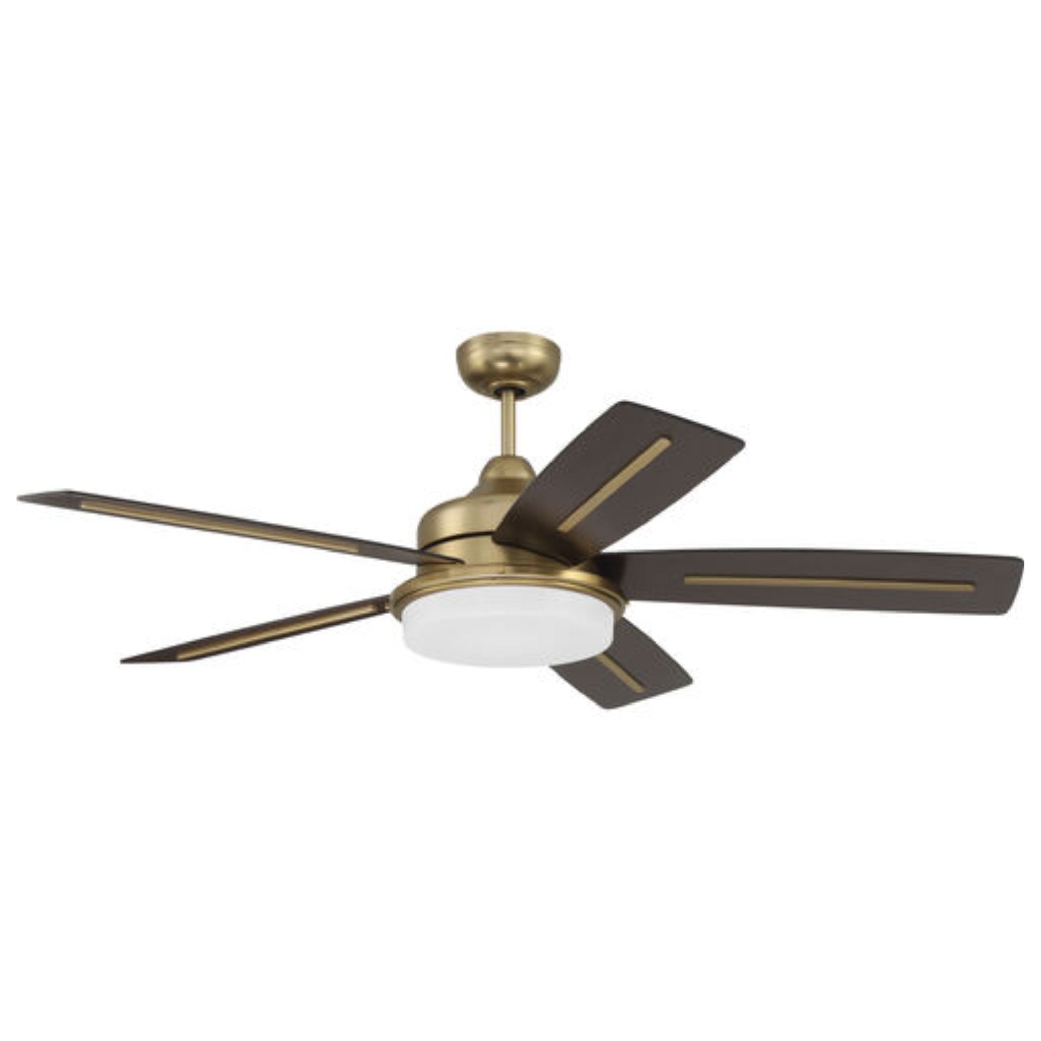 Craftmade Drew 54 Inch Indoor Ceiling Fan with Wi-Fi Control - Modern Smart Home Cooling for Bedroom, Living Room & Office