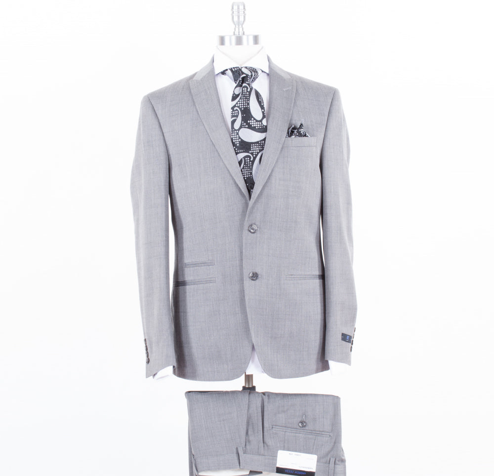 Andrew Fezza Grey Slim Fit Suit FAER2FAV0171 | Premium Business Attire for Men | Perfect for Weddings, Office & Formal Events