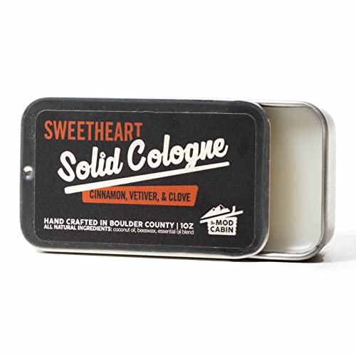Solid Cologne for Men - Sweetheart Scent | Long-Lasting Fragrance | Perfect for Date Nights & Special Occasions