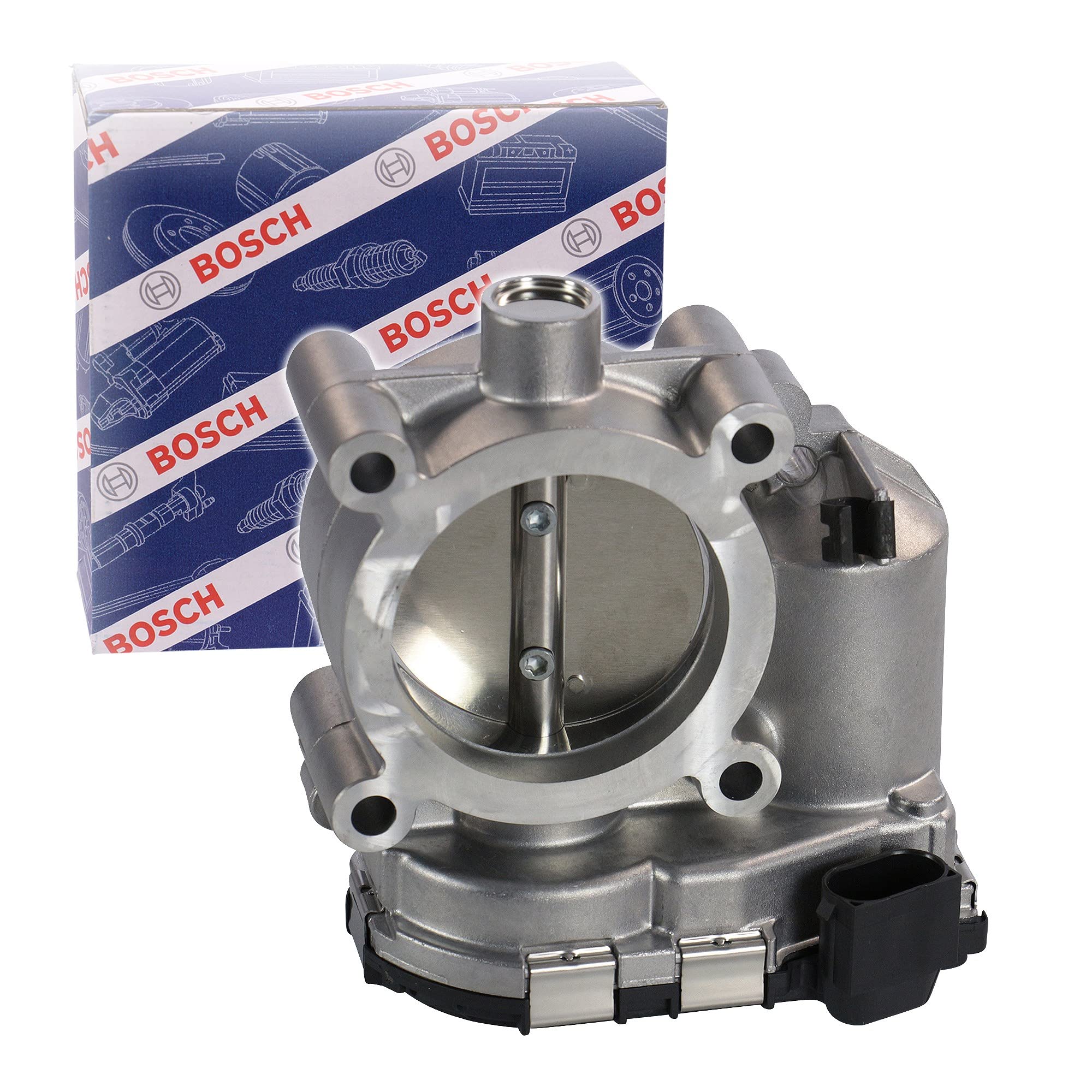 Bosch 0280750175 Throttle Body Replacement for BMW, Mercedes, Audi - High Performance Air Intake System for Improved Engine Efficiency | Perfect for DIY Car Repair & Auto Maintenance