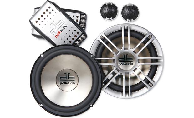 Polk Audio DB6501 6.5-Inch 2-Way Car Audio Component Speaker System - High-Performance Sound for Cars, Trucks & SUVs - Perfect for Music Lovers & Audiophiles on the Go