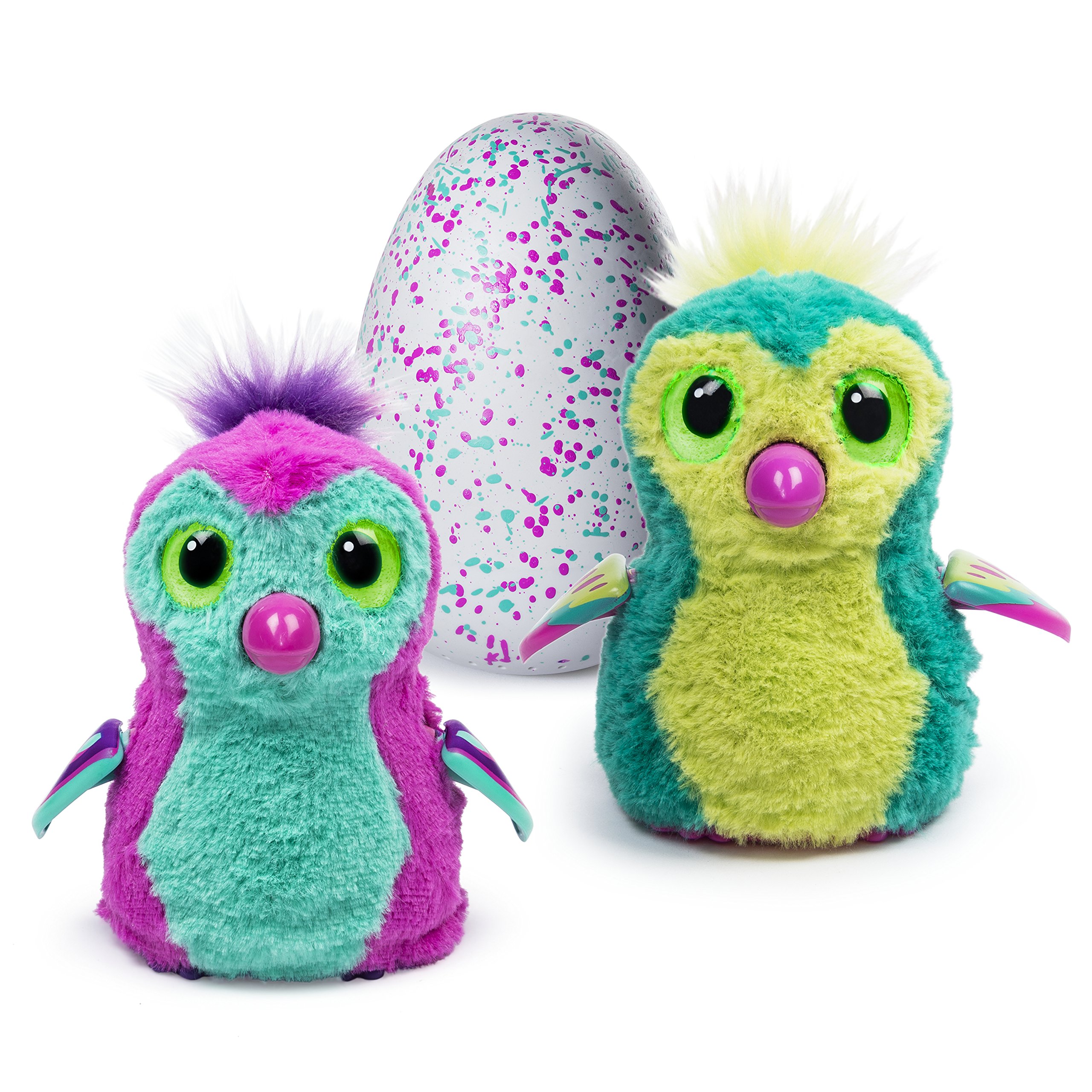 Hatchimals Interactive Hatching Egg Plush Toy - Penguala Mystery Creature in Pink or Teal | Fun Collectible Gift for Kids Birthday & Easter Egg Hunt