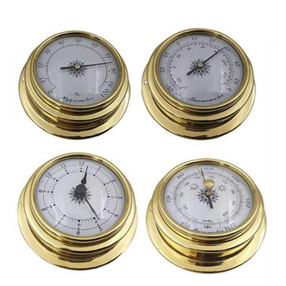 Premium Copper Shell Zirconium Marine Watch - Digital Thermometer, Hygrometer & Barometer for Weather Monitoring | Ideal for Boating, Fishing, and Outdoor Adventures