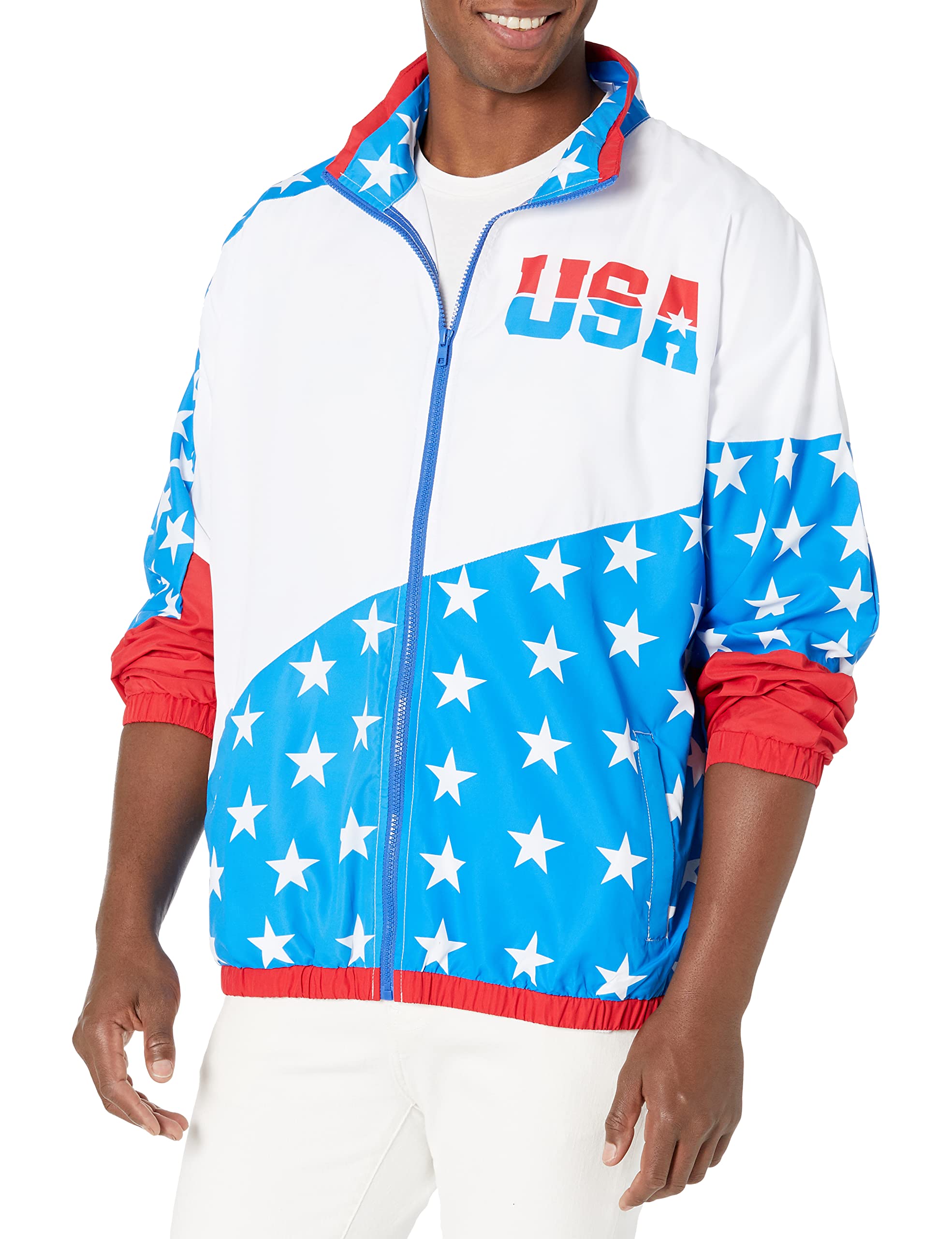 Vintage 80s & 90s Retro Windbreaker Jacket - Funny Guy Mugs Collection - Perfect for 80s Theme Parties, Cosplay & Casual Streetwear
