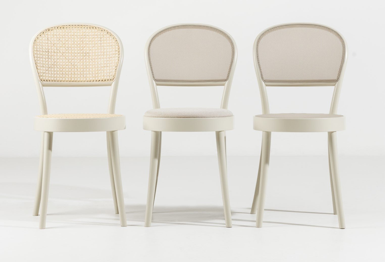 Ton No. 314 Bentwood Chair with Upholstered Seat - Mid-Century Modern Dining Chair for Kitchen, Restaurant & Home Decor
