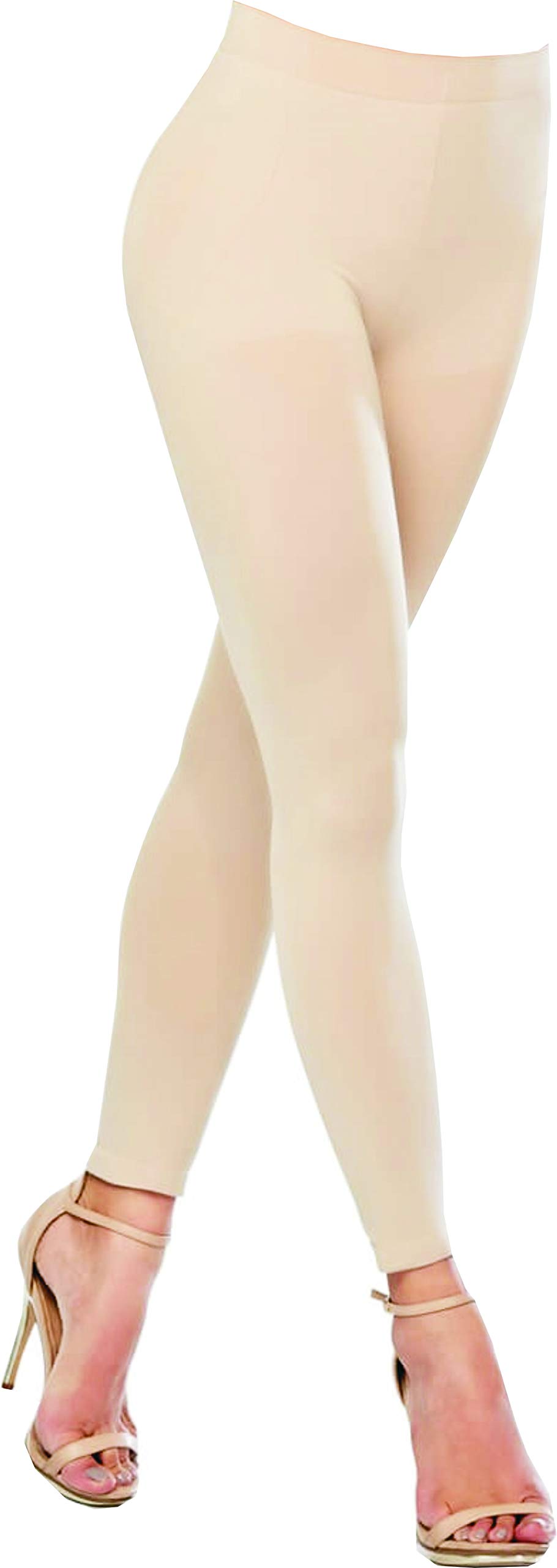 Seamless Shapewear Leggings with Bio-Crystals for Body Shaping & Slimming