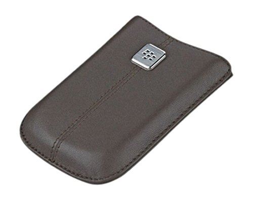 Premium BlackBerry RIM 8900/85XX/97XX Leather Case - Genuine Brown Protective Cover for Business Professionals | Office, Travel & Everyday Use