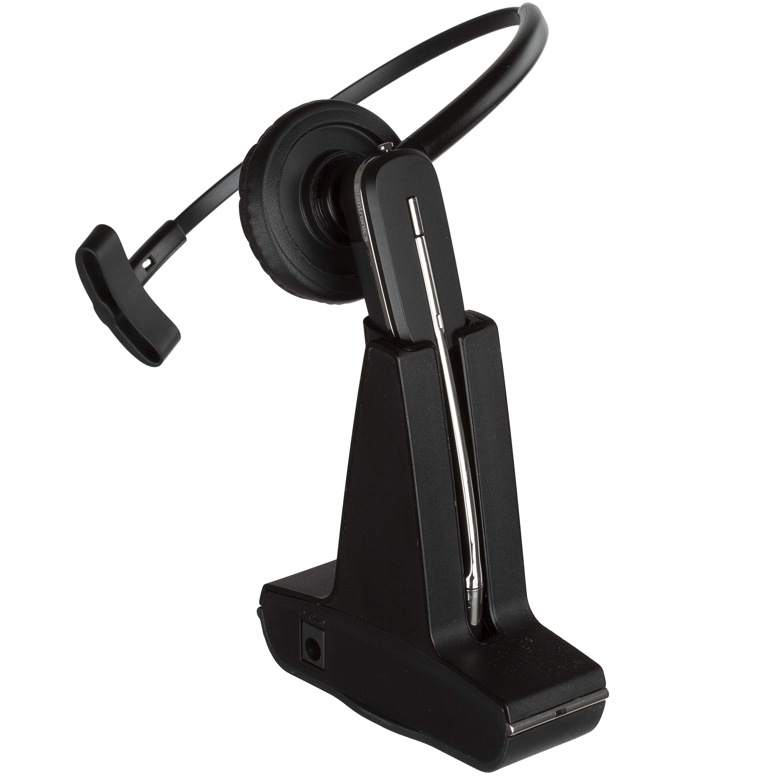 Plantronics Savi W440 Wireless DECT Headset System - Noise Cancelling Office Headphones for Laptop, Softphone & VoIP Calls (Renewed) | Perfect for Remote Work, Call Centers & Home Office Use