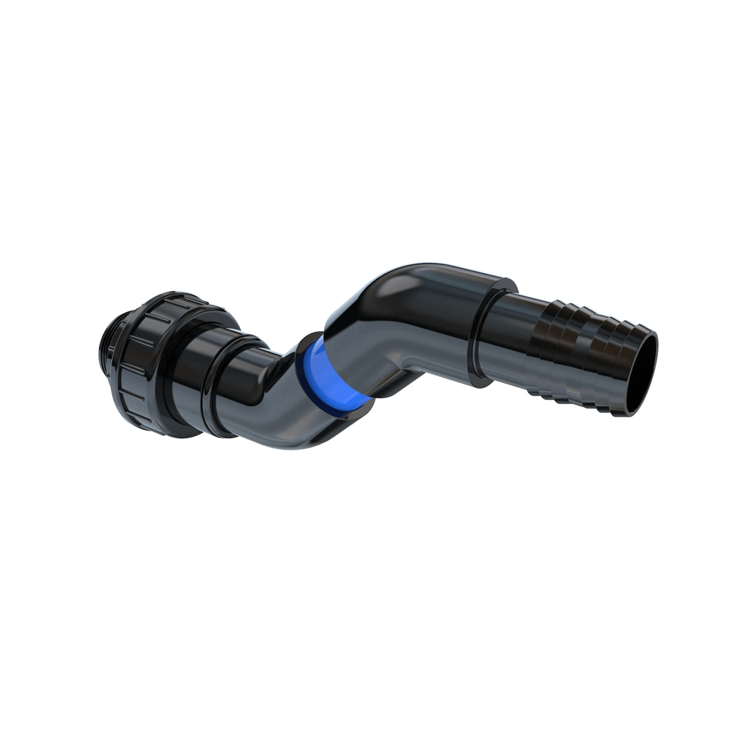 ALIEN Hydroponics 40mm Vortex Pump Inlet Manifold - High Performance Short Water Pump Connector for Hydroponic Systems, Aquariums & Indoor Gardening