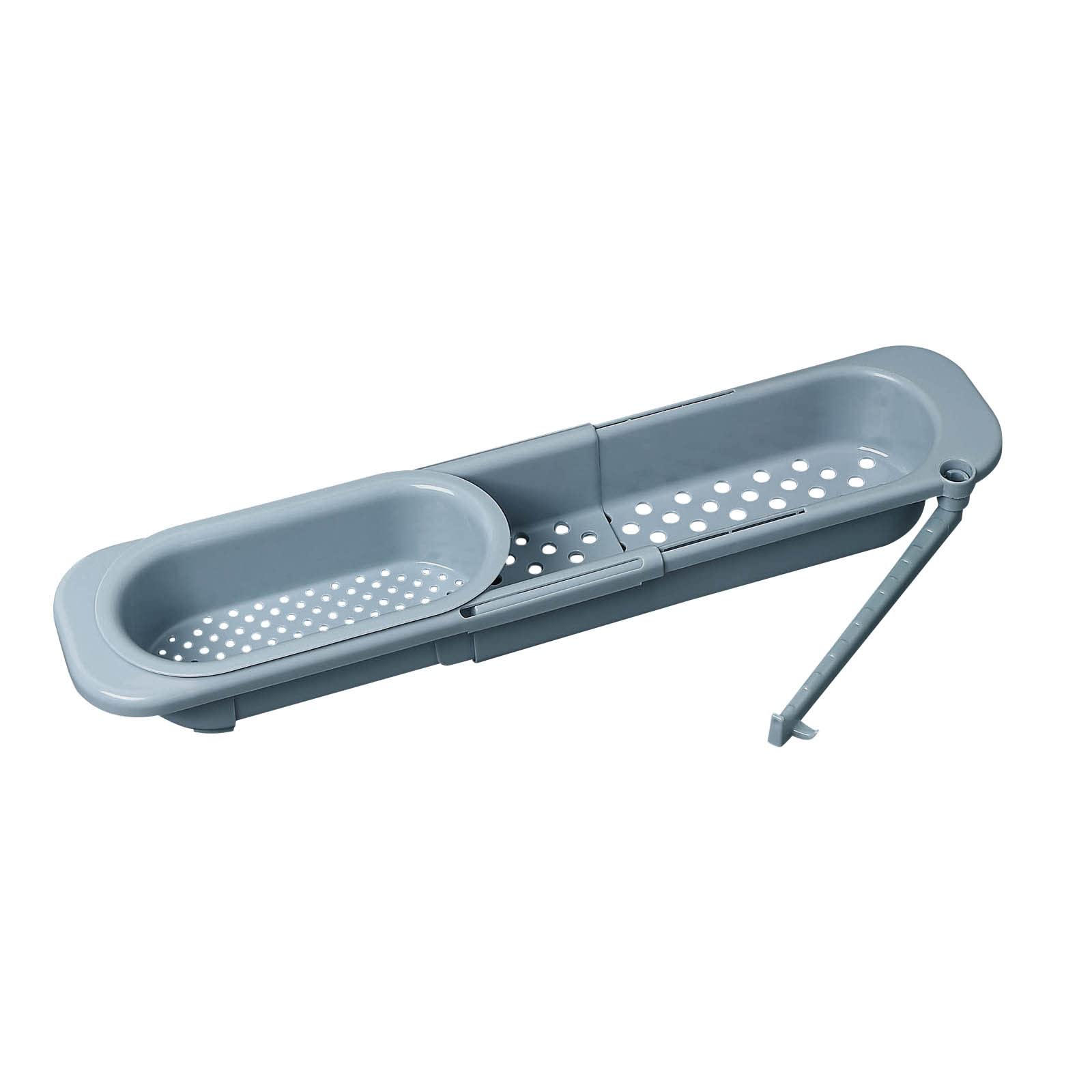 IQ Faucet Clamp Rack - Kitchen Sink Organizer for Sponges & Towels