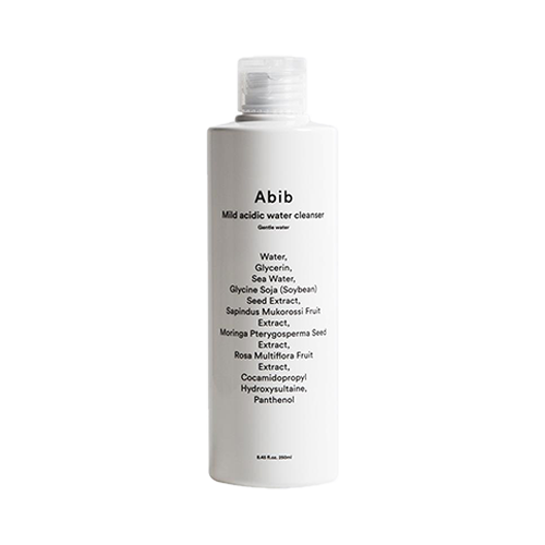Abib Mild Acidic pH 5.5 Water Cleanser - Gentle Facial Cleansing for Sensitive Skin, 250ml - Hydrating & Soothing for Daily Skincare Routine