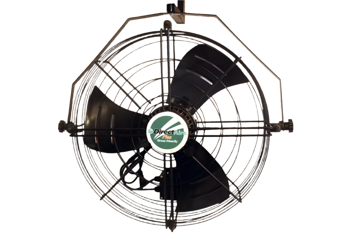 Directaire Plus Stir Fan - Powerful 3-Speed Portable Desk Fan with Quiet Operation - Perfect for Office, Home, and Dorm Room Cooling