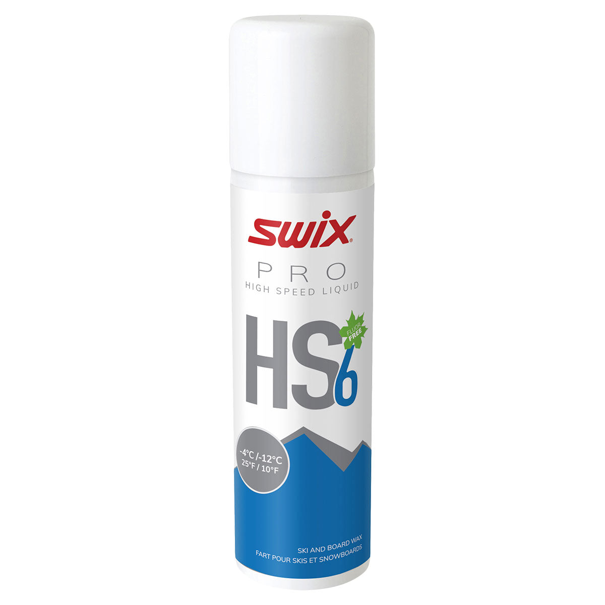 Swix PRO High Speed Liquid (HSL) Ski Wax for Alpine & Cross-Country Skiing - Cold Weather Performance Wax for Racing & Recreational Skiing