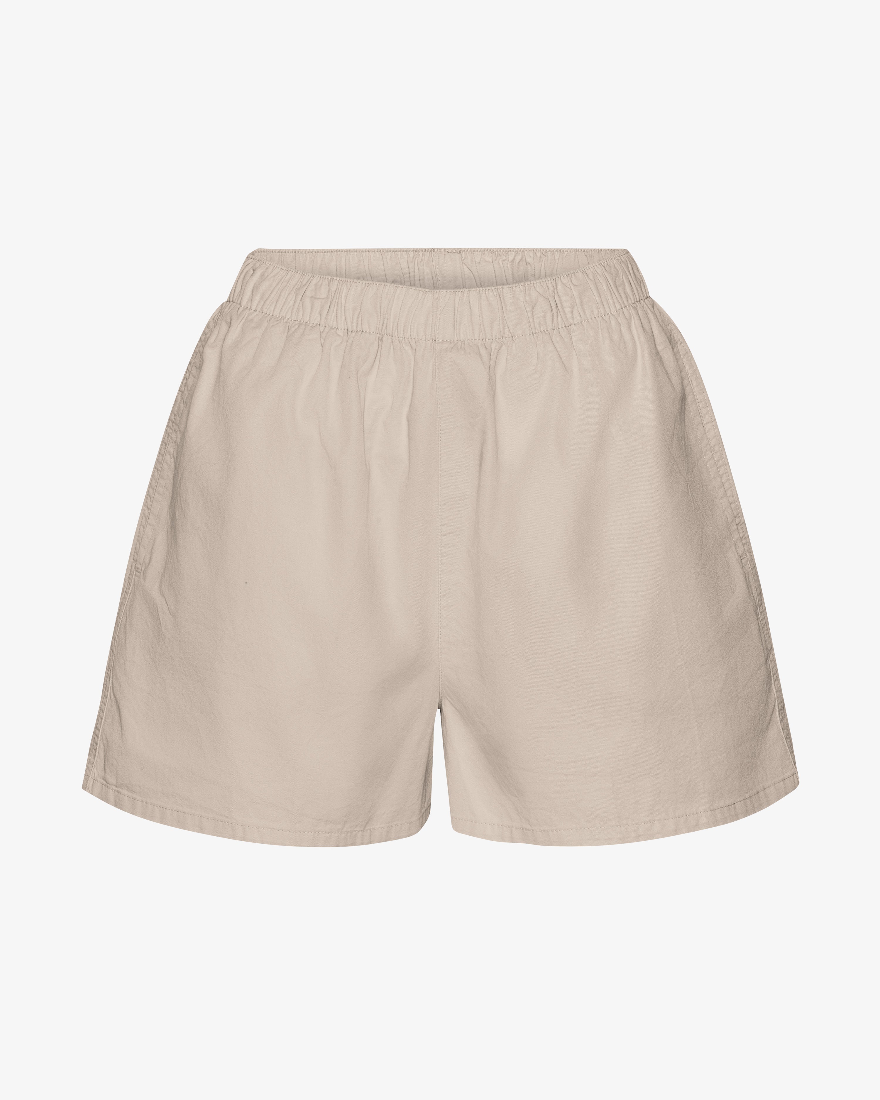 Organic Cotton Women's Twill Shorts - Oyster Grey | Comfortable Casual Summer Shorts for Outdoor Activities & Lounge Wear