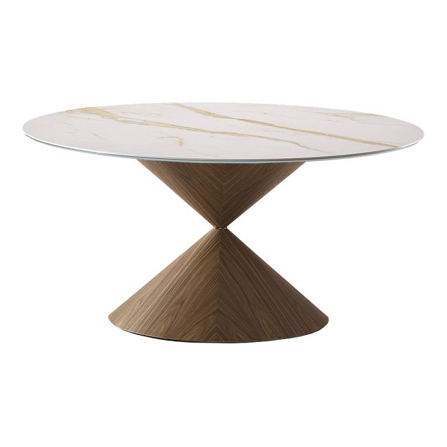 Modern Clessidra L-Shaped Dining Table Set for Small Spaces - Stylish & Space-Saving Kitchen Table for Apartments, Breakfast Nooks, and Compact Dining Areas