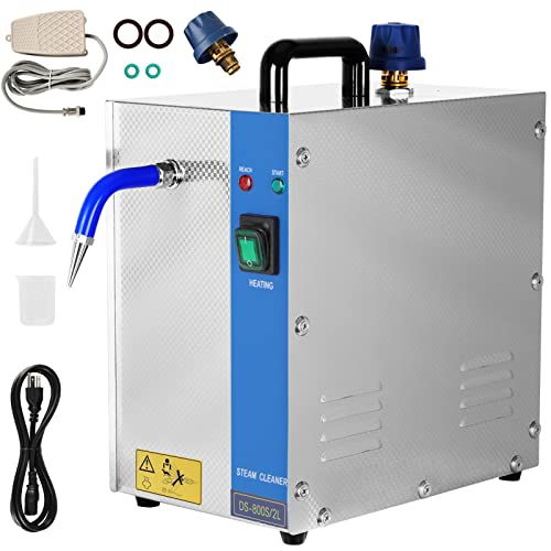 Professional 1300W 2L Jewelry Steam Cleaner Machine - Stainless Steel Jewelry Cleaning Equipment for Silver & Gold Rings, Necklaces, Watches - Perfect for Jewelry Stores, Home Cleaning & Gift Restoration